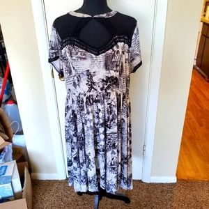 Vintage Alice in Wonderland Dress